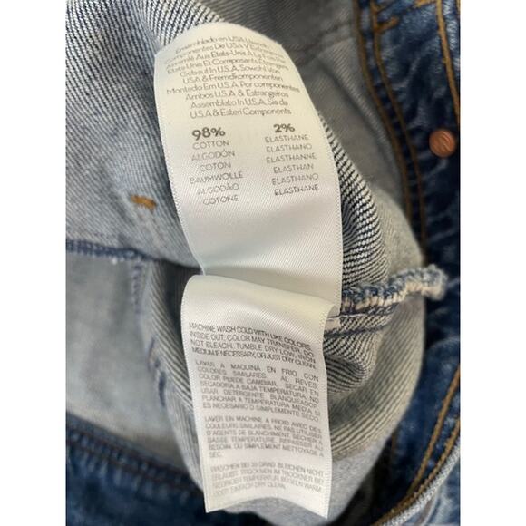 MOTHER NWOT Back Road Sherpa Patchwork Denim Jacket dark wash Running w Scissors - Picture 12 of 13